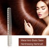 Metal Comb Anti-Static Hairdressing Hairbrush Salon Combs Hair Cutting Tool