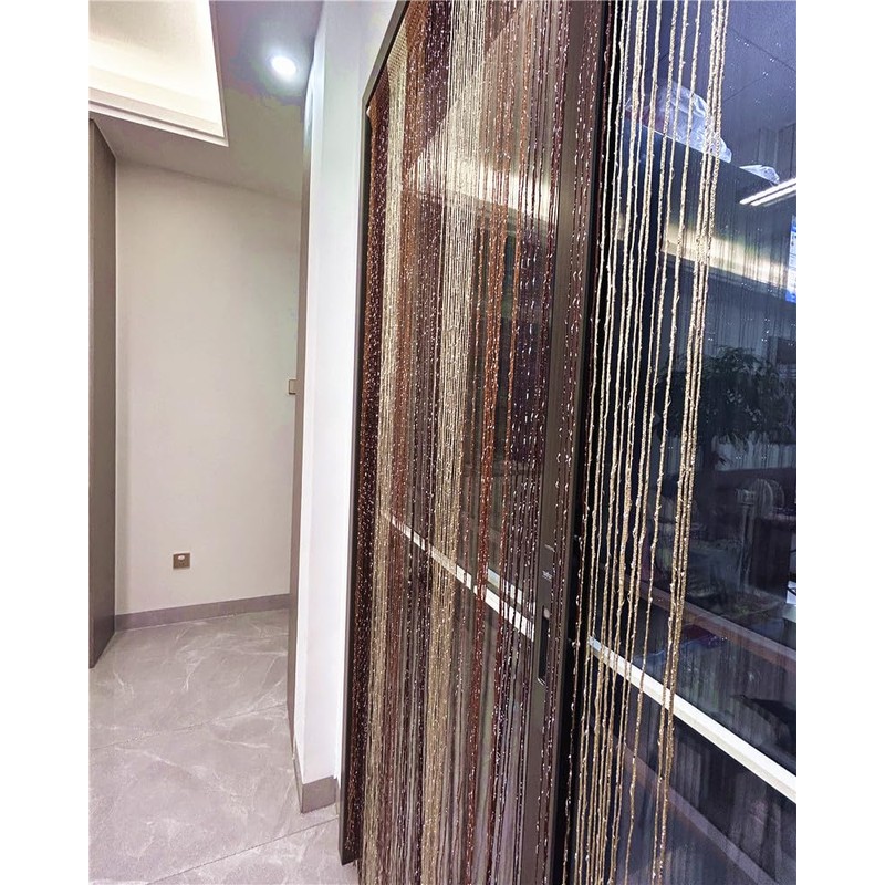 ave split Decorative Door String Curtain Wall Panel Fringe Window