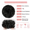 Chongos Postizos Cabello Moño Pelo Desordenado Postizo,2 Pza
