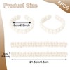 4 Pack Curtain Tiebacks Natural Cotton Rope & Holdbacks -