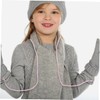 KOMBIUDA 5pcs Mitten Clips for Toddlers Elastic String Holders for