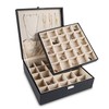 Frebeauty Earring Holder Organizer, 50 Slots Earring Organizer,2 Layer Jewelry