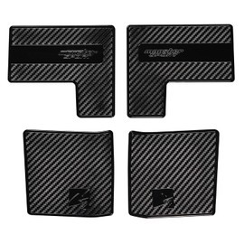 MONSTER SPORT 898110-5500M JB64W Seat Belt Protector, JB74W, Set of 4, Scratch Prevention, Interior Protection, Made in Japan, Black B Pillar Guard