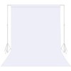 TRLYC White Photography Backdrop - 7 x 10 FT White