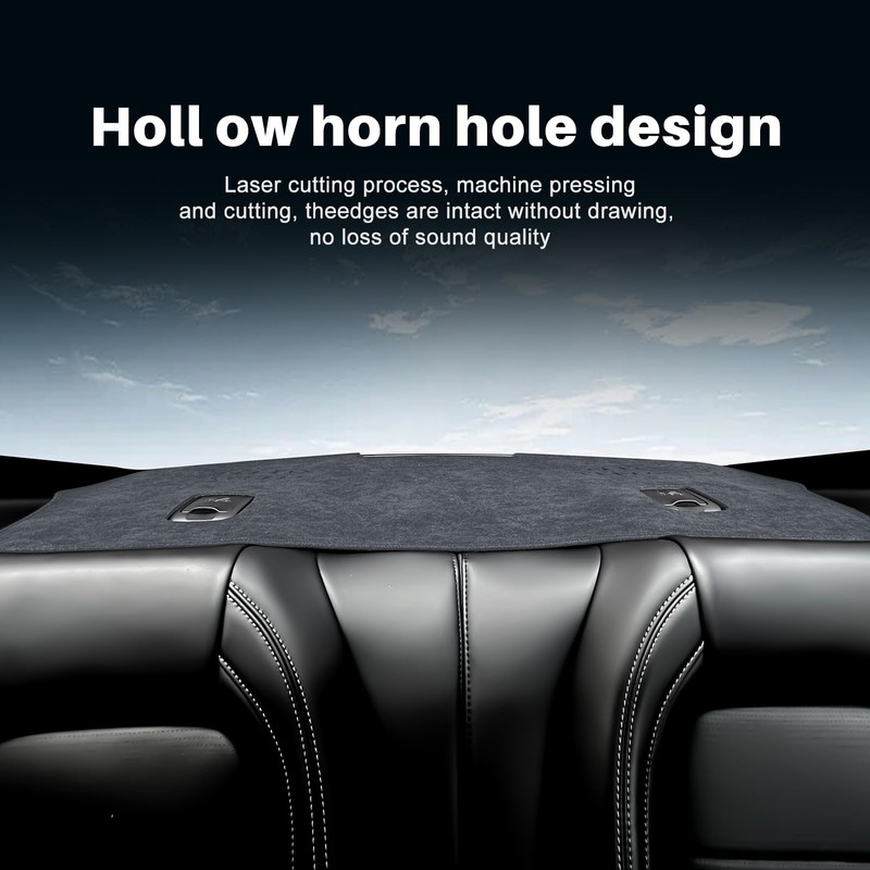 KUNGKIC for Ford Mustang 2024 2025 Rear Dash Cover Custom