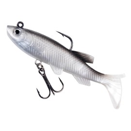 10pcs Vibe Lures Soft Plastic Poddy Mullet Flathead Jig Heads Fishing