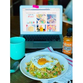 Yeak Inc Hot Sauce Chruk Palm + Habanero for Steaks Noodles Tacos Sauce Home Made Cambodian-American (Habanero+Palm CHRUK) Heat Level: Hot