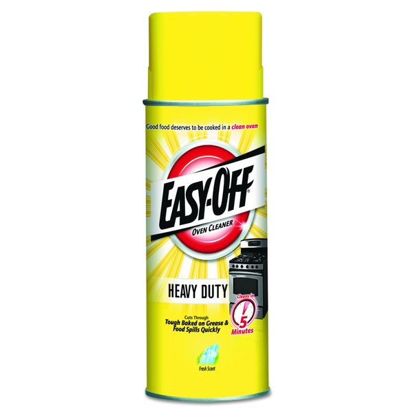 EASY-OFF 87979CT Heavy Duty Oven Cleaner, Fresh Scent, Foam, 14.5 oz Aerosol (Case of 12)