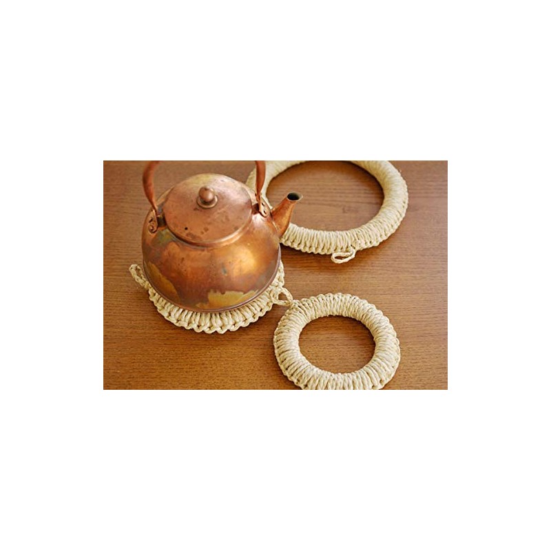 [Kagoya] Corn Trivet (Round, Medium Size) [7130]