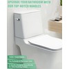 Universal Toilet Bowl Flush Handle Replacement Kit Side Mount, Toilet