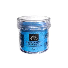 Stamperia - Powder per album di ritagli, album, carte e diari, create felicità, finitura lucida, perfetta per artigianato e regali (All You Need for Christmas, blue) (18 gr)