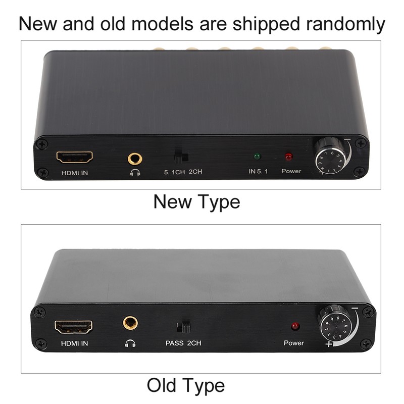 4K 3D HDMI 5.1 to Analog Output Digital Audio Decoder