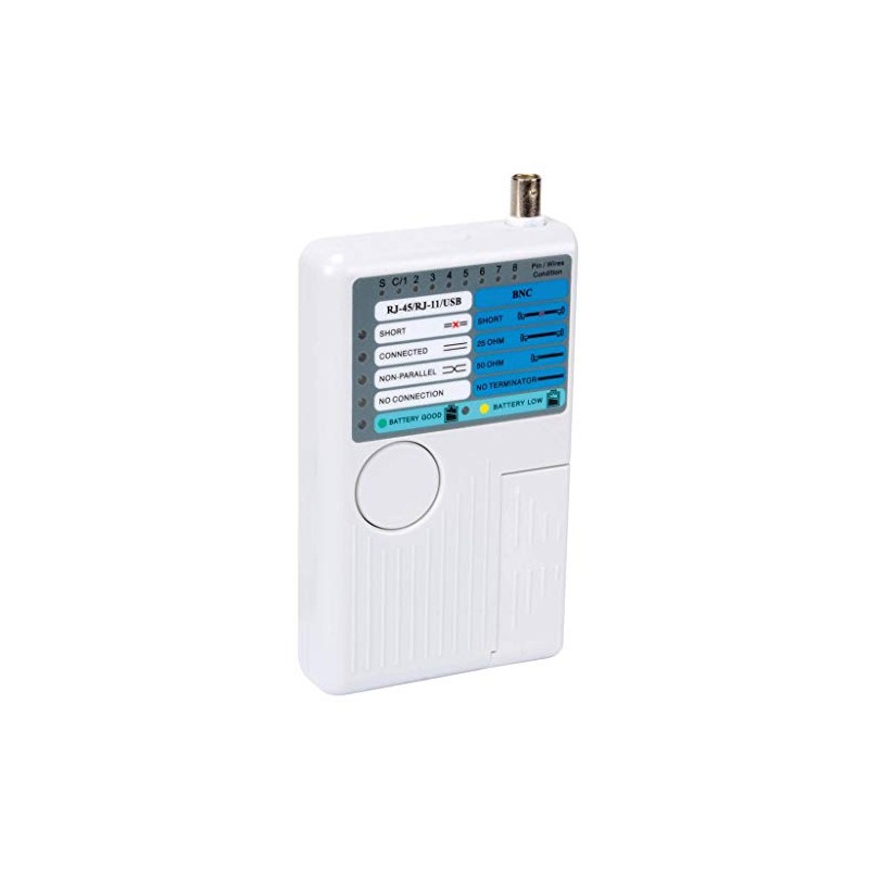 TESTEUR USB/LAN POUR USB-A USB-B BNC RJ45 RJ12 RJ11 RJ10