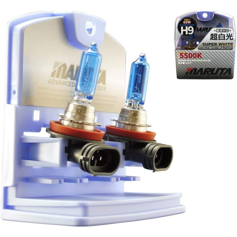 MARUTA® H9 65W 12 V 5500K, Super White Series Xenon