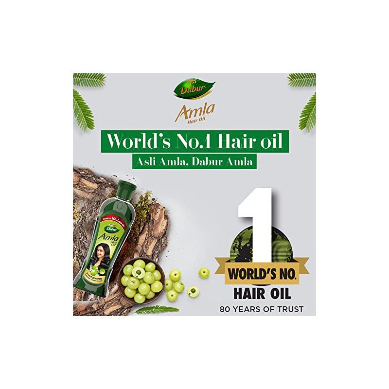 Dabur Aceite para el cabello Amla 9.3 fl oz
