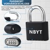NBYT Secure your belongings with NBYT Combination Padlocks - Fitness
