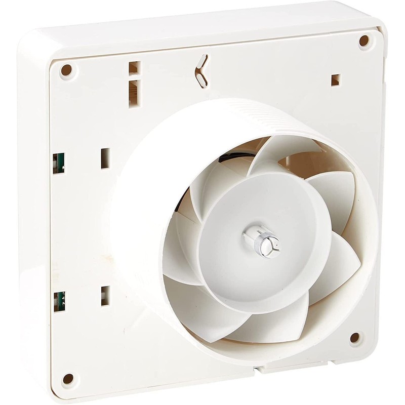 Newlec NL880 Standard Bathroom Extractor Fan 4" - White