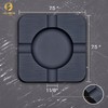 Outdoor Cigar Ashtray, Unbreakable Silicone Ashtray for Outside Patio, Pool,