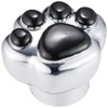 Hitman riawaipa-hatto Paw 6/8 mm Common Chrome Base, Black, HM9