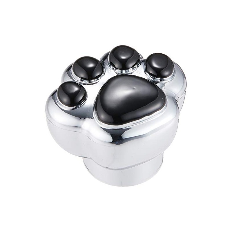 Hitman riawaipa-hatto Paw 6/8 mm Common Chrome Base, Black, HM9