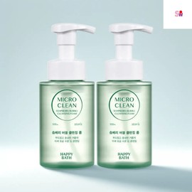 Happy Bath Bubble Cleansing Foam 2 x 300ml / 해피바스 버블 클렌징폼 2개 300ml