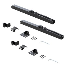 Leefasy 2-Piece Barn Door Soft Close Mechanism, Sliding Barn Door Hardware, Steel Spring Buffer Damper