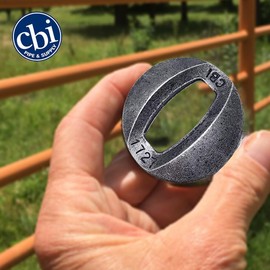 CBI Pipe & Supply Tool Division Pipe Fence Weldable Saddle Cap - Versatile & Durable Solution for Pipe Fencing Applications - Saddle Cap Designed to Fit Pipes Range of 1 7/8" to 2 7/8" (25 Pack)