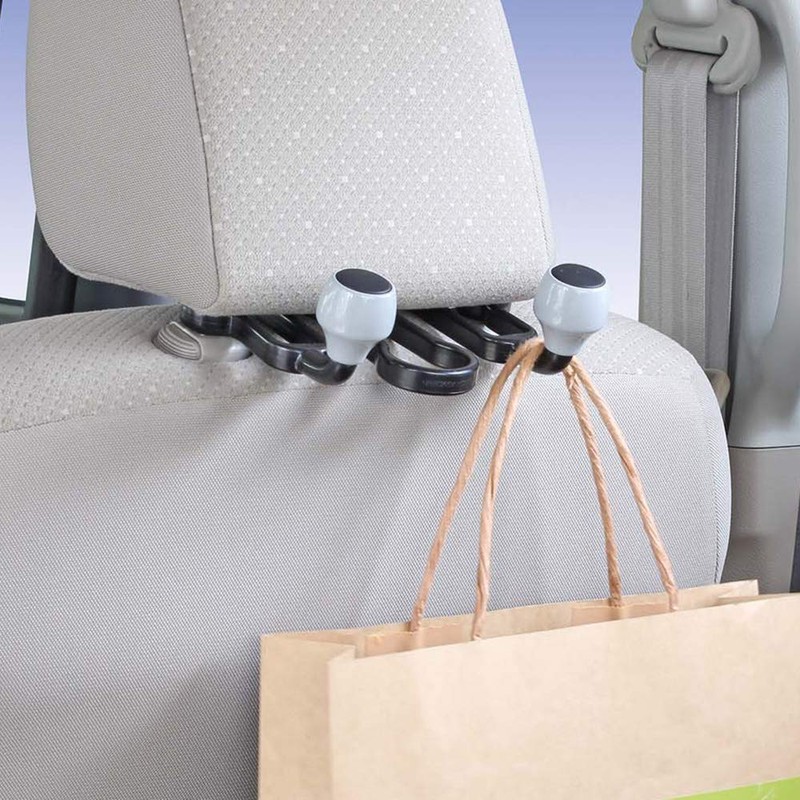 Napolex Fizz-1091 Double Arm Hook for Cars, Easy Installation Just