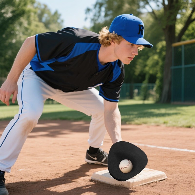 Tebery 4 Pack Baseball Training Glove, Flat Design Foam Fielding