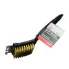 Chef Craft Select Plastic Handle Short Grill Brush, 9 Inches