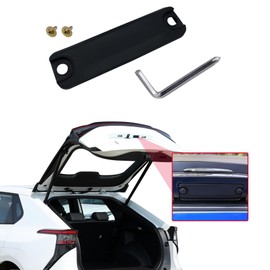 Trunk Rear Hatch Liftgate Switch Latch Cover Lid Black, Release Button Rubber Cover, 84905-47010 84840-21010 Trunk Hatch Liftgate Switch Cover Fits for Toyota Prius 4Runner Sienna Scion Camry