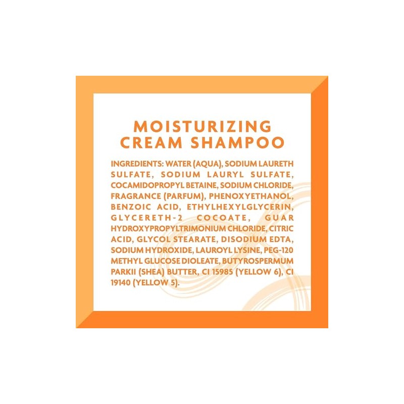 Shea Butter Moisturizing Cream Shampoo by Cantu for Unisex -