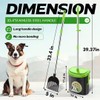 UPSKY Dog Pooper Scooper Swivel Bin & Rake Kit with