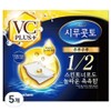 Sirukotto Uruuru Vitamin Plus Cotton Pads, 5, 40 Pieces / 시루콧토 우루우루 비타민 플러스 화장솜, 5개, 40개입