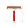 Carpoint 1729910 Scheibenreiniger Red 145mm breit kurzer Holzgriff