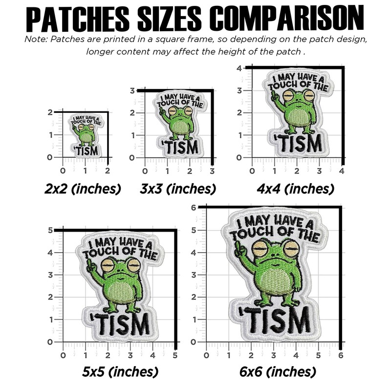 I May Have A Touch of The Tism Frog Patch