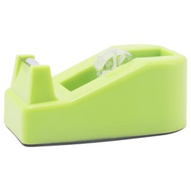 ROSEUP Desktop Tape Dispenser Cute Light Office Tape Dispensers, Nano Pads Fix Base, Green