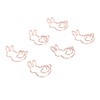 160Pcs Kids Paper Clips Bunny Style Smoothing Strong Metal Exquisite