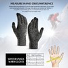 TRENDOUX Unisex Touchscreen Winter Gloves - Elastic Cuff, Thermal Lining,