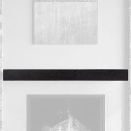 MANTELSDIRECT - Dakota Pine Wood Floating Shelf, Wood Shelf with 9" Depth, Coffee Bean Floating Mantel Shelf, Sturdy 72 x 5.5-Inch Wood Floating Shelf