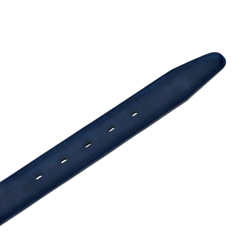 Keith KE21228-29 Men's Belt, Genuine Leather, Navy, Nubuck, Business &