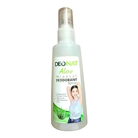 DEONAT Natural Mineral Deodorant Spray (Aloe), 3.38 Fl Oz (Pack of 1)