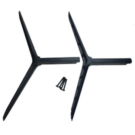 OEM Replacement TV Base Stand Legs Compatible with VIZIO Base Tabletop TVs Stand sub for VIZIO V-Series 4K UHD LED Smart TVs (V755-G4, V755-G9, V755-H4, V755-J04), Screws Included