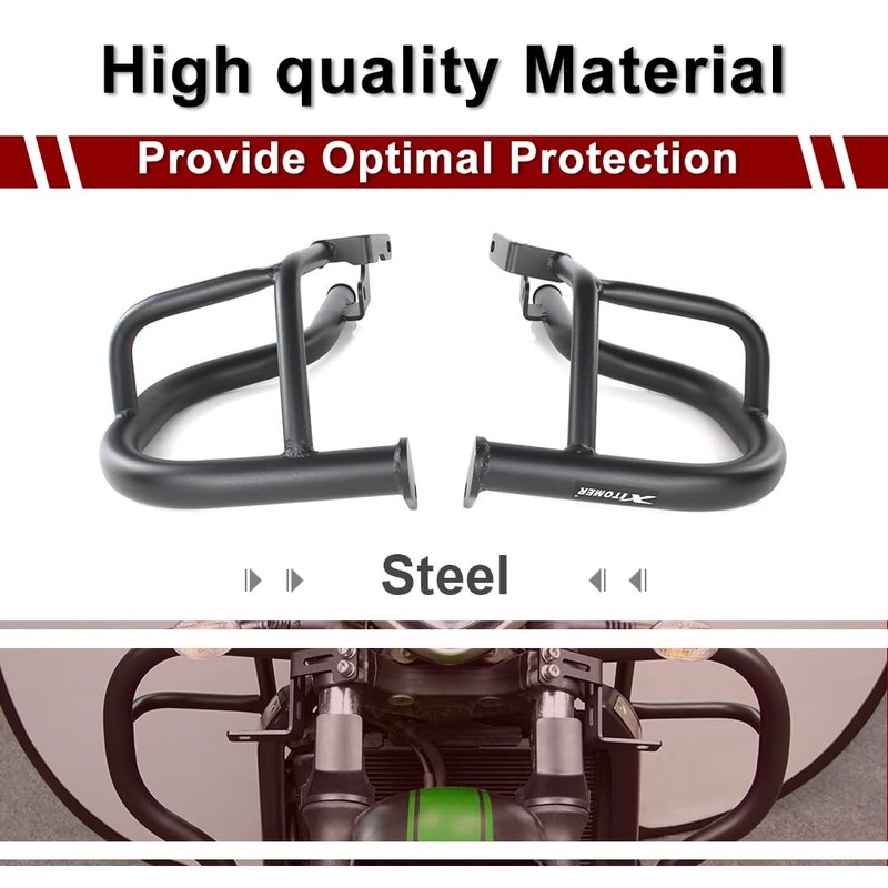 Xitomer Highway Engine Guard Crash Bars Compatible with VulcanS 650