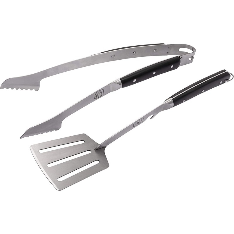 Oklahoma Joe's 7826131R06 Blacksmith 2pc Tool Set, Black