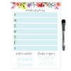 Dry Erase Whiteboard Fitness & Wellness Planner by Glassboard Studio