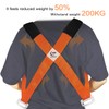 Moving Straps, 2-Person Lifting and Moving System with Thickened Pads,