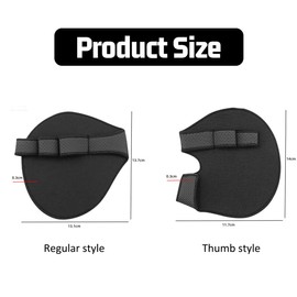 Neoprene Grip Pads Lifting Grips, Non-Slip Pull Up Gloves, Fitness Barbell Hand Grips Lifting Palm Pads, Men & Women Gym Workout Gloves for Weightlifting, Cross Fitness, Calisthenics, Powerlifting (A)