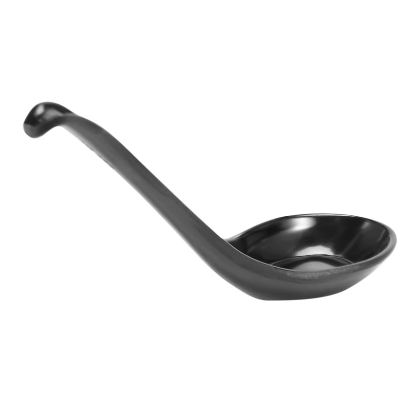 Moovul 6 Pcs Soup Spoons,Japanese Style Spoons Rice Spoons Asian