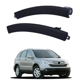 WFLNHB 2 Pieces Left & Right Side Black Bumper Filler Front Replacement for Honda CRV 2007 2008 2009 2010 2011 71103SWA000 71108SWA000 HO1089114 HO1088114